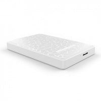 Simplecom SE101 Compact Tool-Free 2.5'' SATA to USB 3.0 HDD/SSD Enclosure White Compatible with 7mm and 9.5mm laptop 2.5" SATA HDD/SSD - Image 2