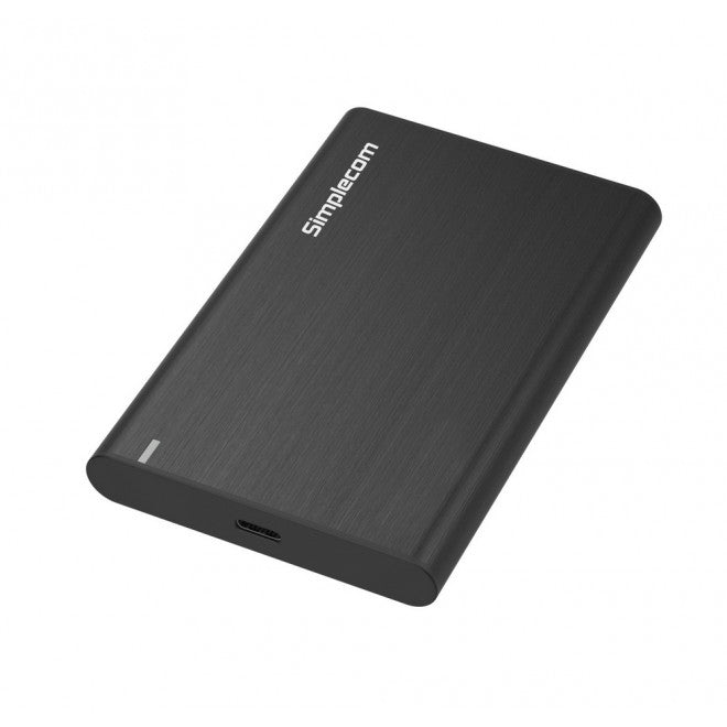 Simplecom SE221 Aluminium 2.5'' SATA HDD/SSD to USB 3.1 Enclosure Black USB 3.1 Gen 1 support up to 5Gbps data transfer rate - Image 3