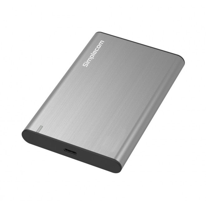 Simplecom SE221 Aluminium 2.5'' SATA HDD/SSD to USB 3.1 Enclosure Grey USB 3.1 Gen 1 support up to 5Gbps data transfer rate - Image 3