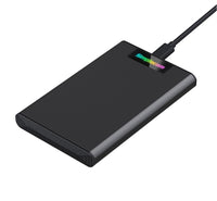 Simplecom SE239 Tool-free 2.5" SATA HDD SSD to USB-C Enclosure with RGB Lights USB 3.2 Gen 2 2 interface, utilize full speed of SATA SSD up to 6Gbps - Image 3