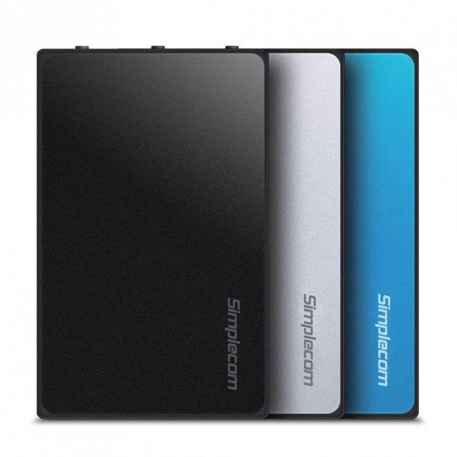 (LS)Simplecom SE325 Tool Free 3.5" SATA HDD to USB 3.0 Hard Drive Enclosure - Silver Enclosure - Image 3