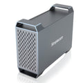 Simplecom SE482 SuperSpeed USB Dual Bay 3.5" SATA Hard Drive RAID Enclosure USB-C RAID 0/1, JBOD - Image 1