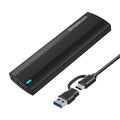 Simplecom SE517 NVMe / SATA Dual Protocol M.2 SSD Tool-Free USB-C Enclosure USB 3.2 Gen 2 10Gbps - Image 1