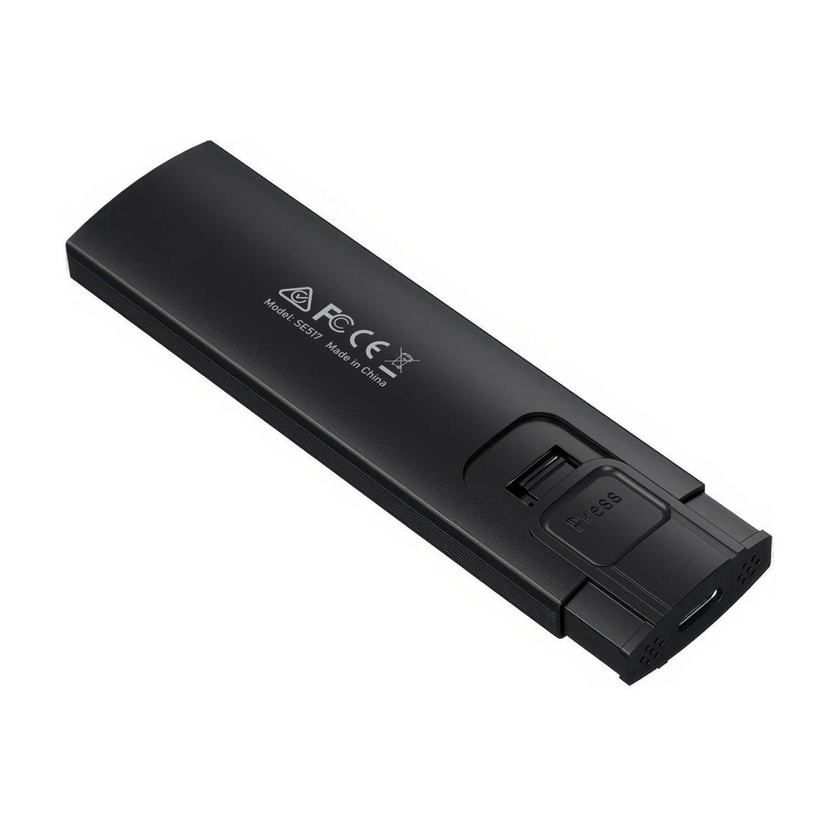 Simplecom SE517 NVMe / SATA Dual Protocol M.2 SSD Tool-Free USB-C Enclosure USB 3.2 Gen 2 10Gbps - Image 2