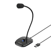 Simplecom UM360 Plug and Play USB Desktop Microphone with Headphone Jack - Image 5