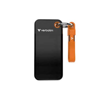Verbatim 1TB Pocket SSD USB 3.2 Gen 2 1TB Black Orange Convenient Keyring cable holder. Compact, Rugged. Ultra Lightweight Performance 58g Portable B - Image 2