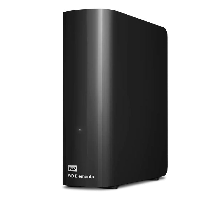 Western Digital WD Elements Desktop HDD Storage - 26TB, USB 3.2 Gen1, External Hard Drive - Black Plug & Play Formatted NTFS for Windows 10/8.1/7 - Image 1