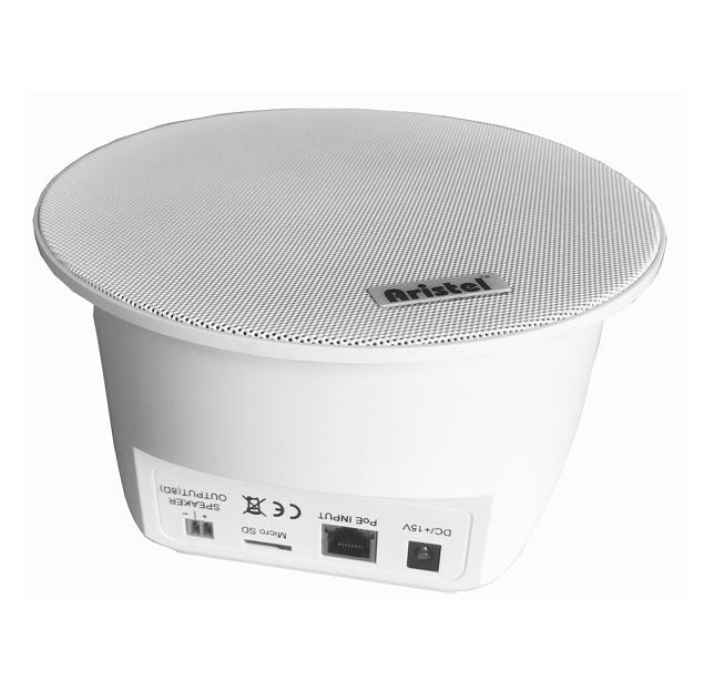 Aristel AN6311 Ceiling Mount PA Speaker or Loud Sounding Ringer for PBX, Supports max 48kHz sampling rate, 16bit digital audio, 2 x9W digital ampliers - Image 2