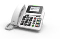Akuvox SP-R15P Big Button IP Phone, 1 SIP Line, HAC, Supports PoE, Power Supply not included - Image 1