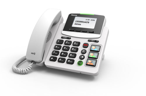 Akuvox SP-R15P Big Button IP Phone, 1 SIP Line, HAC, Supports PoE, Power Supply not included - Image 1