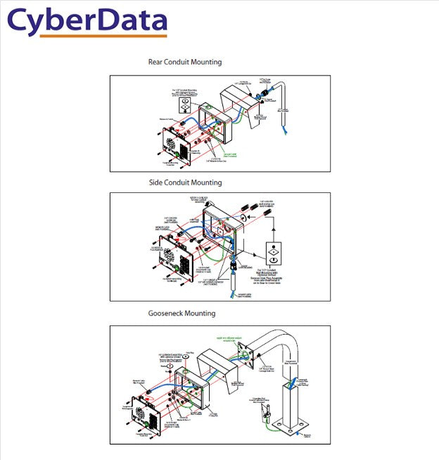 Cyberdata SIP Outdoor Intercom with Keypad. 2 years warranty, The CyberData SIP-enabled IP Outdoor Intercom/door Controller is a Power over Ethernet - Image 3