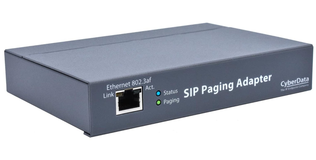 CyberData SIP Paging Adapter, VoIP Endpoint Interfaces Analog Paging Systems With SIP&Multicast-Based Audio Sources, Work With Most Analog Amplifiers - Image 2