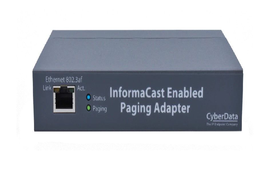 Cyberdata 011280 InformaCast® Enabled Paging Adapter - Image 3