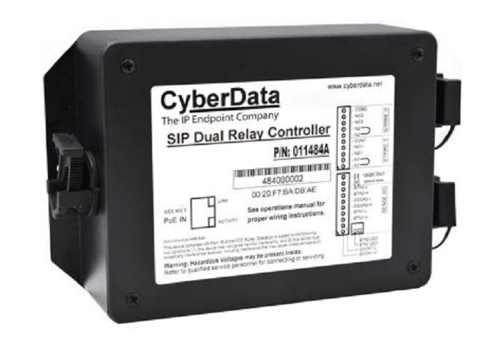 CyberData 011484 SIP Dual Relay Controller - Image 2