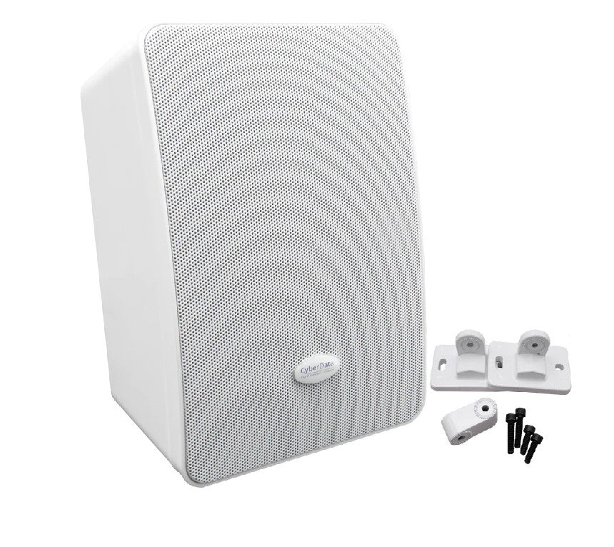 CyberData 011512 VoIP SIP/Multicast Wall Mount Speaker, highly cost-effective Power-over-Ethernet (PoE 802.3af) and Voice-over-IP (VoIP) - Image 1