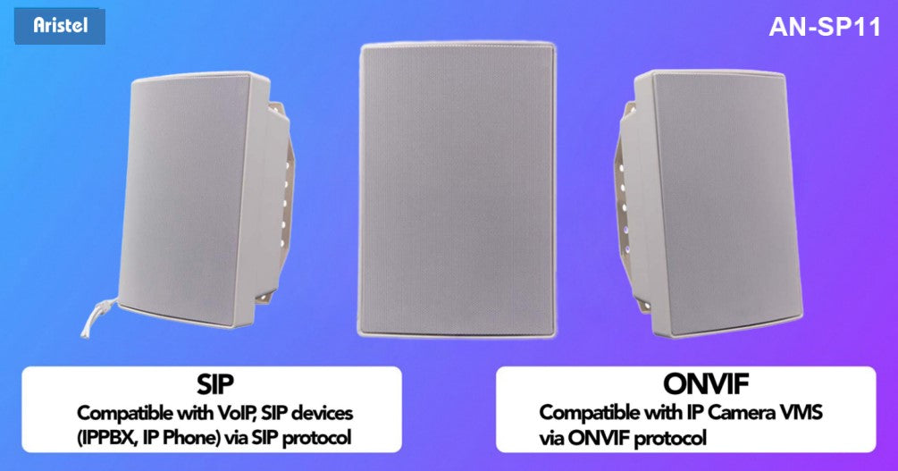 Aristel AN SP11-15W IP PA Speaker, Waterproof Support 3CX, Multicasting , Crystal Clear Audio, PoE, Standard SIP protocol to compatible with other SIP - Image 3