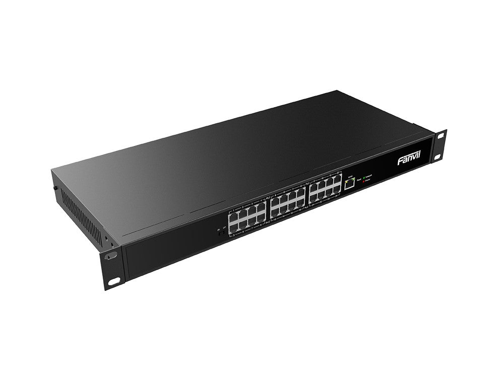 Fanvil PN24 2-Wire PoE Switch, Plug & Play, Built-in Power Supply, Built-in Mode Wwitch, Scenario Office Community Hotel Renovation of an Old Building - Image 3