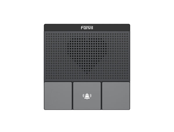 Fanvil A10 Series SIP Mini Intercom, 3-Button 2 SIP Accounts, Built-in 2.4G & 5G Wi-Fi, IP54 Waterproof&Dustproof,  HD Audio, Support PoE, Auto Answer