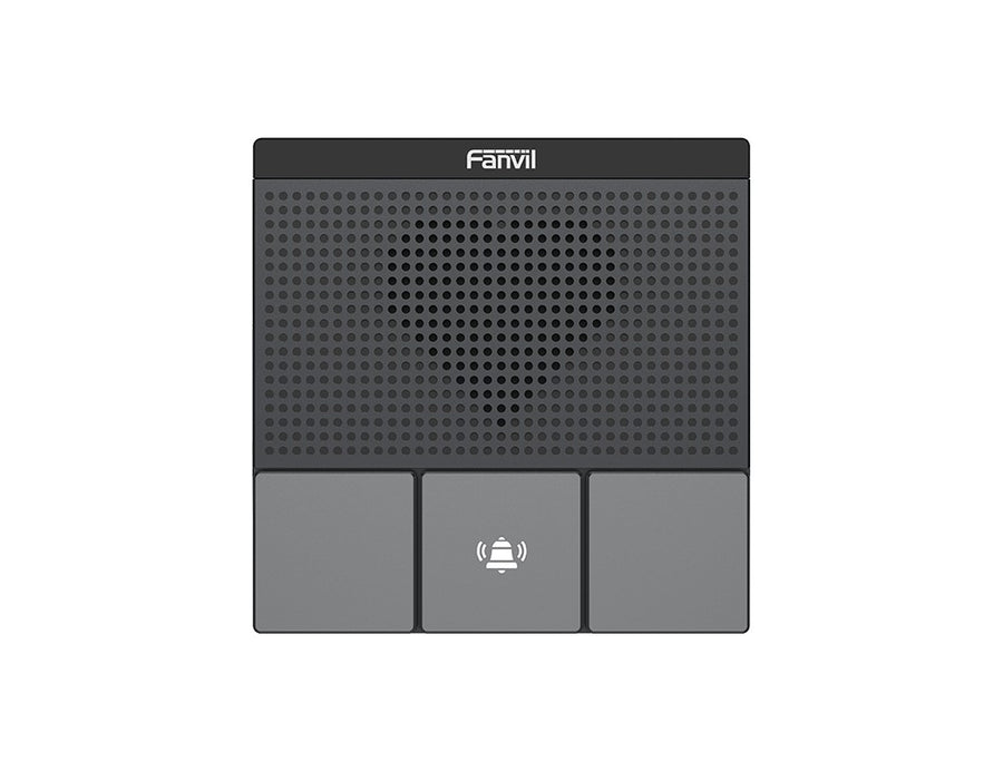 Fanvil A10 Series SIP Mini Intercom, 3-Button 2 SIP Accounts, Built-in 2.4G & 5G Wi-Fi, IP54 Waterproof&Dustproof,  HD Audio, Support PoE, Auto Answer