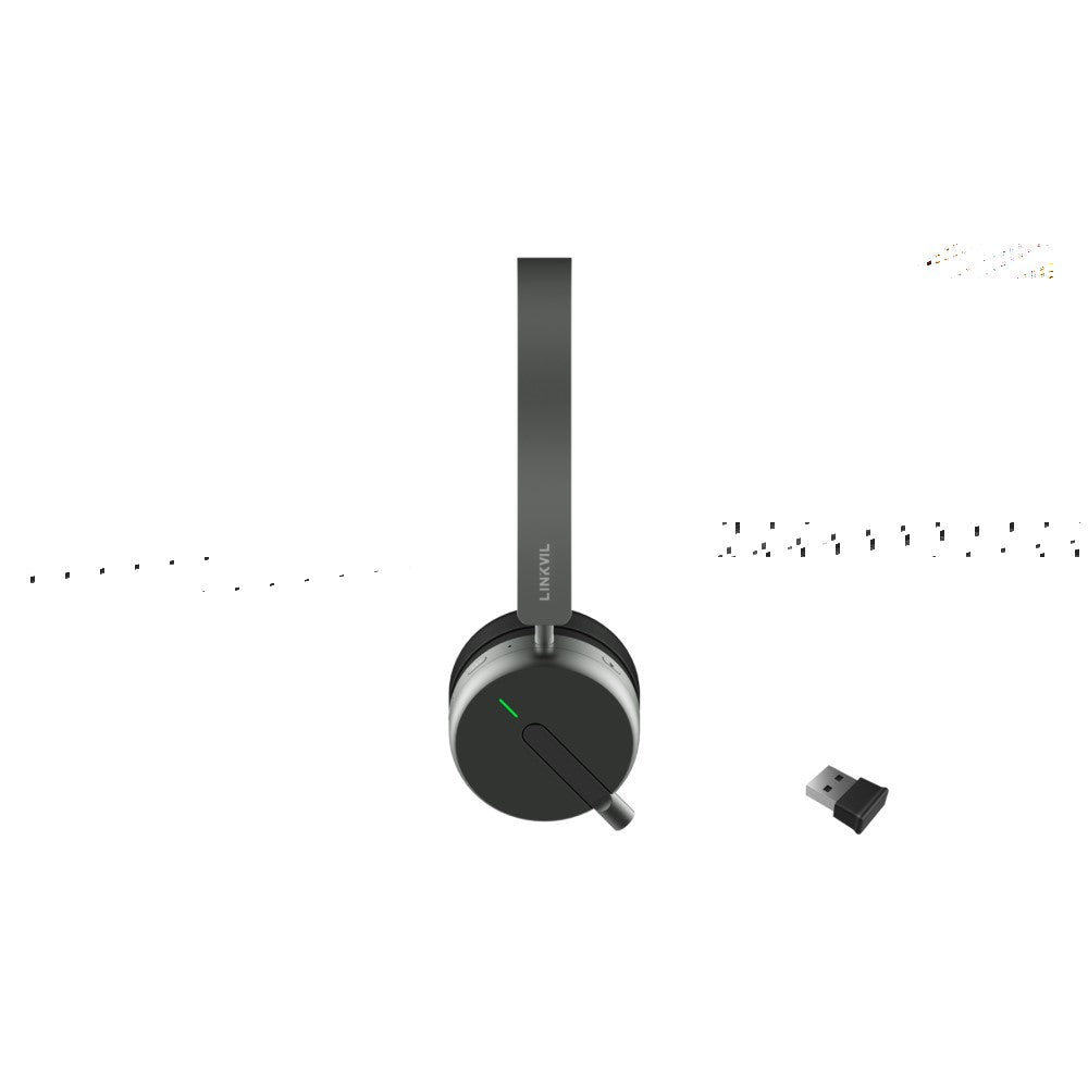 Fanvil DH50-B Wireless Bluetooth Headset, 15.5h Talk time, High-performance speaker, All-day comfort, Retractable microphone - Image 4
