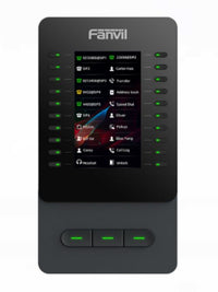Fanvil EM60 multifunctional color‑screen expansion module for V65, V66,V66 Pro IPphones. 4.3inch color display 60 programmable DSS, dual‑color LED ind - Image 2