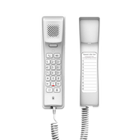 Fanvil H2U Compact IP Phone, 2 SIP Lines, HD Audio, Desk/Wall Mount, 10 Speed Dial Keys, PoE, 3 Way Conference, 2 Year Warranty - White - Image 2