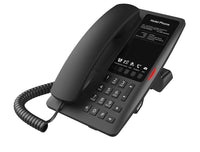 FANVIL, H4 Hotel IP Phone, Black, Cost-effective hotel IP phone, HD voice, 0/100Mbps Ethernet, and PoE, 5 programmable soft keys - Image 3