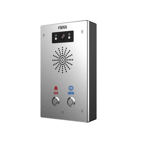 Fanvil I16SV02P Outdoor Video SIP Intercom Water & dust proof SIP Intercom IP65 (2 button), Built-in HD camera, HD voice, built-in 3W speaker TF card - Image 3