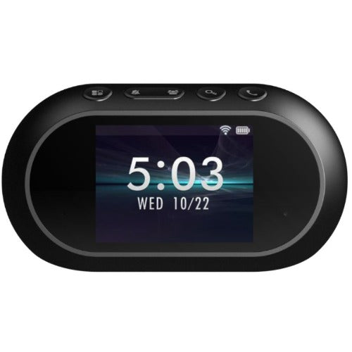 Fanvil i503W SIP indoor unit w/ 2.8-inch color display,5W speaker,5m voice pickup,8 alarm inputs,RS485 interface,rechargeable battery, wall/desk moun - Image 1