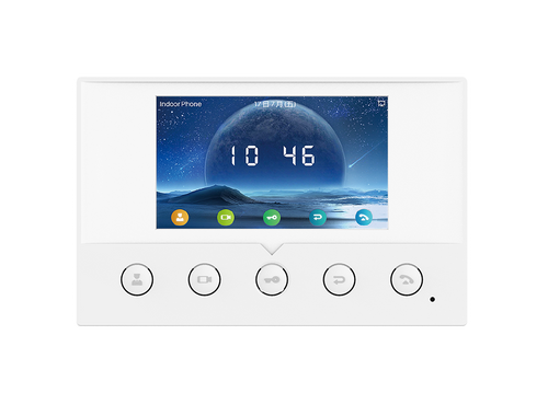 Fanvil i51W Indoor SIP Station, 4 SIP Lines, 5 Buttons, PoE, 4.3" Colour Screen, Linux, ONVIF, 2Yr Warranty - Image 1