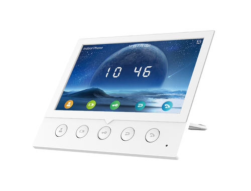 Fanvil i52W Indoor SIP Station, 4 SIP Lines, 5 Buttons, PoE, 7" Colour Screen, Linux, ONVIF, 2Yr Warranty - Image 2