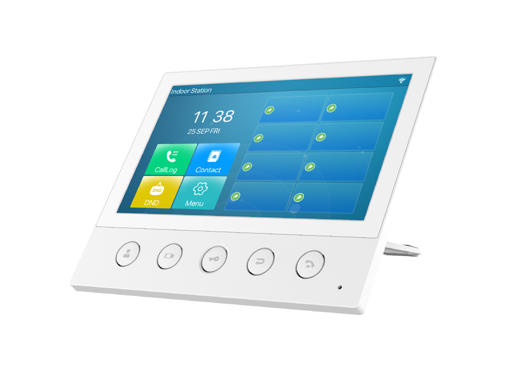 Fanvil i53W Indoor SIP Station, 6 SIP Lines, 5 Buttons, PoE, 7" Colour Touch Screen, Linux, ONVIF, 2Yr Warranty - Image 2