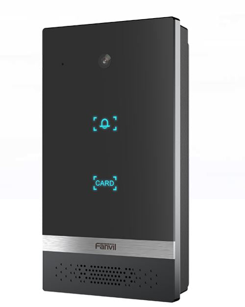 Fanvil i61 Outdoor Audio/Video Intercom, 2 SIP Lines, 1 DSS Key, PoE, IP66 & IK07, RFID Reader , ONVIF, 2Yr Warranty - Image 1