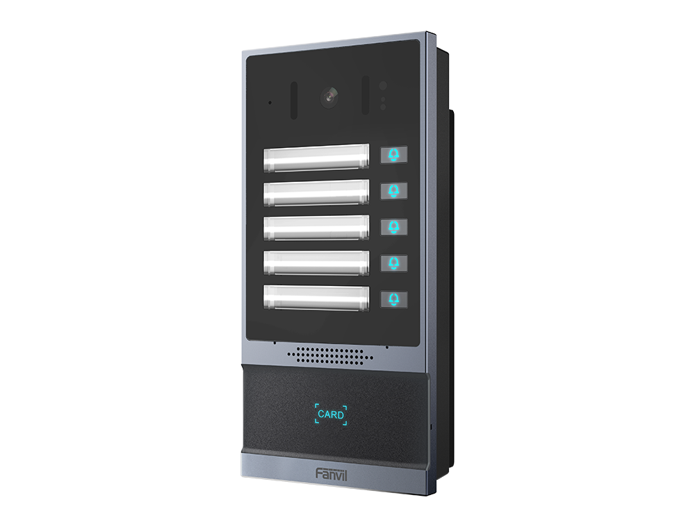 Fanvil i63 Outdoor Audio/Video Intercom, 2 SIP Lines, 5 DSS Keys, PoE, IP66 & IK07, RFID Reader , ONVIF, 2Yr Warranty - Image 2