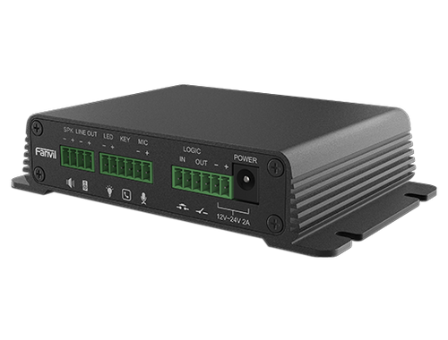 Fanvil PA2s Video Intercom & Paging Gateway, Emergency call button interface, active call, NVR video recording, standard RJ45 interface - Image 2