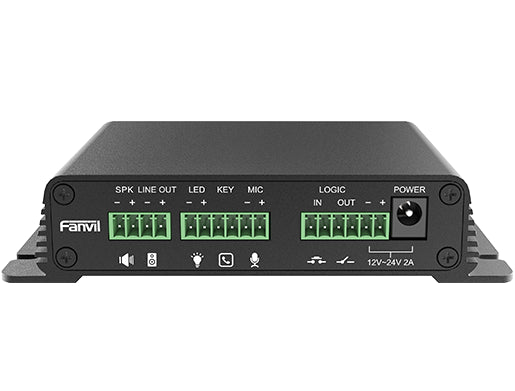 Fanvil PA2s Video Intercom & Paging Gateway, Emergency call button interface, active call, NVR video recording, standard RJ45 interface - Image 5
