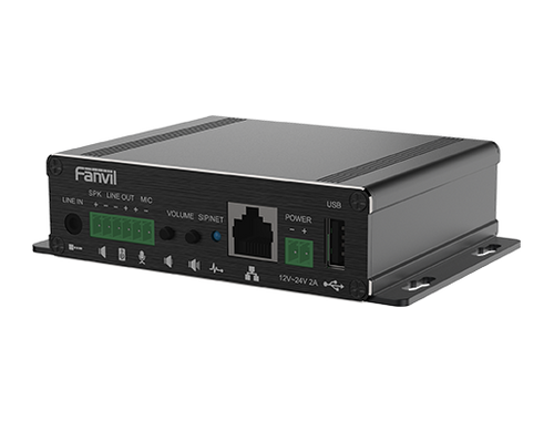 Fanvil PA3 Video Intercom & Paging Gateway, 2 SIP Lines, 1 Speaker interface and 1 microphone interface, Support USB or TF Card, Support POE - Image 2