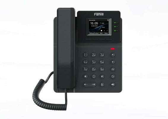 Fanvil V60P is a sleek and reliable basic-level IP phone. It supports PoE power supply for simplified installation and deployment - Image 2