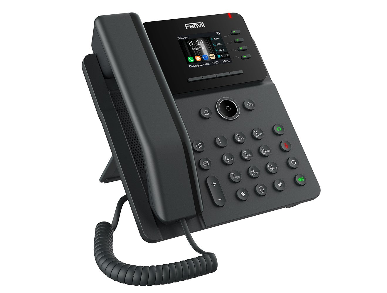 Fanvil V61W Prime Business Phone 2.4-inch color screen, HD audio, HAC, Wi-Fi. Bluetooth, PoE Support 6-way Audio conference, EHS - Image 3