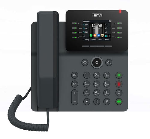 Fanvil V63 Essential Business Phone 2.7" Graphical Dot-Matrix Backlit Screen, Dual Gigabit Ports, PoE, 15 DSS Keys, 6 Lines, SBC Ready, 2 Year WTY - Image 2
