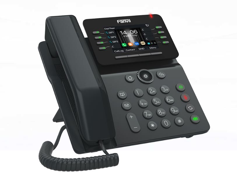 Fanvil V63 Essential Business Phone 2.7" Graphical Dot-Matrix Backlit Screen, Dual Gigabit Ports, PoE, 15 DSS Keys, 6 Lines, SBC Ready, 2 Year WTY - Image 3