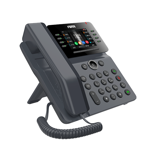 Fanvil V64 Prime Busines Phone, 3.5" Color Screen, Built in WiFi & BT, Dual Gigabit Ports, PoE, 12 Lines, SBC Ready, 2 Year WTY - Image 2