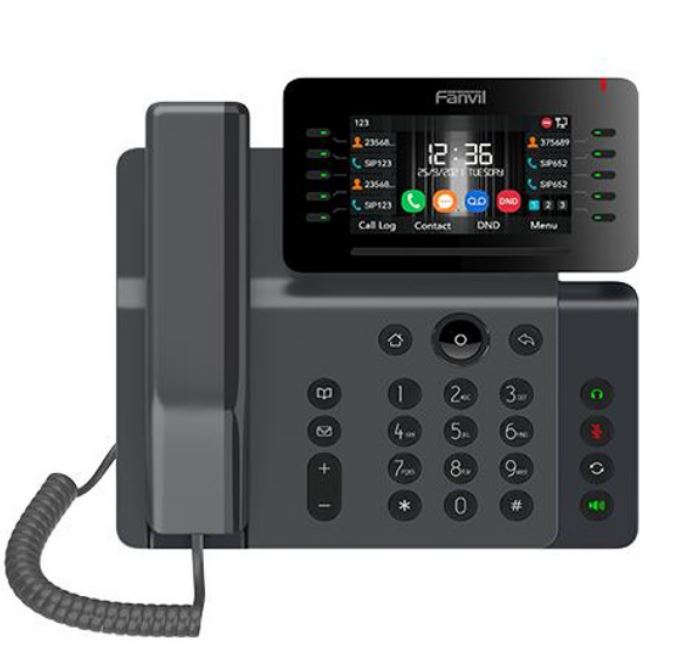 Fanvil V65 Prime Business Phone, 4.3” Adjustable Screen, built-in BT and Wi-Fi, 20 Lines, 45 DSS Keys, HD Voice Quality, SBC Ready, 2 Years WTY - Image 4