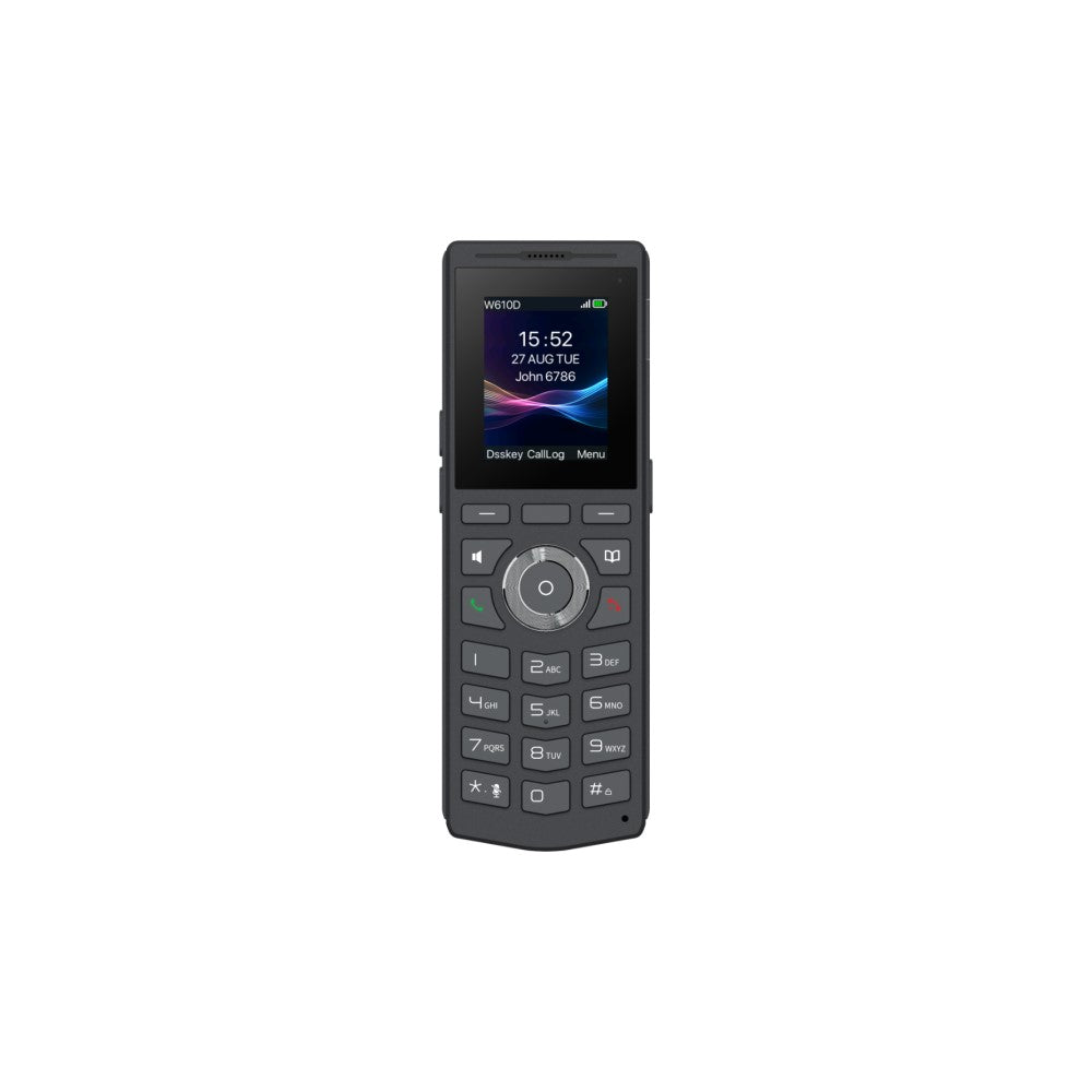 Fanvil Linkvil W610D Portable DECT Phone, built-in Bluetooth 5.0,  rechargeable 1900mAh battery, up to 8 hours of talk time, HD Voice, Noise Reduction - Image 3