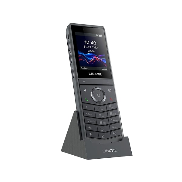 Fanvil W620W Portable Wi-Fi Phone, 2.4-inch HD LCD Screen,Video Preview, Programmable Keys,Type-C Port, Built-in Dual-band Wi-Fi 6, 240H Standby - Image 3