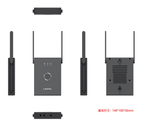 Fanvil W710H IPCT Wireless Base Station, IPCT（IP Cordless Telecommunications）is a roaming communication system solution - Image 2