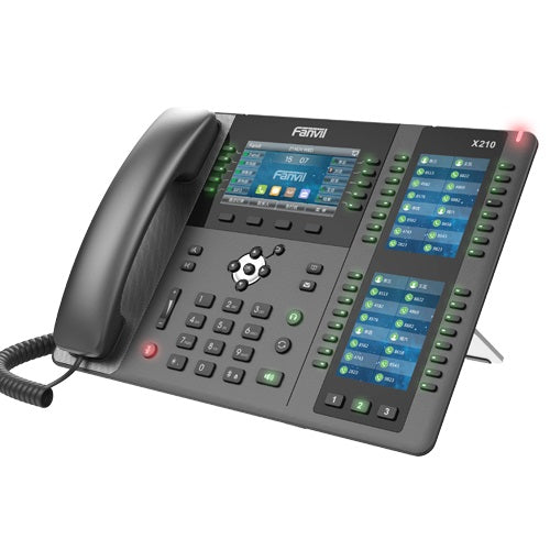 Fanvil X210 Enterprise IP Phone - 4.3" (Video) Colour Screen, 20 Lines, 106 x DSS Buttons, Dual Gigabit NIC, Bluetooth, *SBC Ready - Image 5