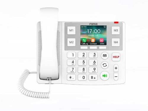 Fanvil X305 Big Button IP Phone - 3.5" Colour Screen, 2 SIP Lines, HAC, Dual Gigabit Ports, Supports HD audio, PoE - Image 2
