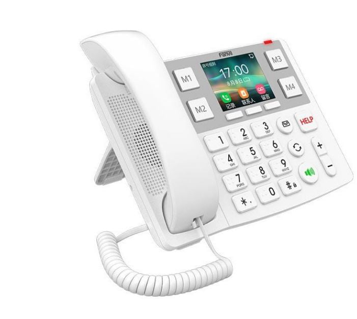 Fanvil X305 Big Button IP Phone - 3.5" Colour Screen, 2 SIP Lines, HAC, Dual Gigabit Ports, Supports HD audio, PoE - Image 3