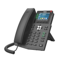 Fanvil X3U Pro Enterprise IP Phone - 2.8" Colour Screen, 3 Lines, No DSS Buttons, Dual Gigabit NIC, HD Audio Quality, 6 SIP Lines, PoE *LS* - Image 1